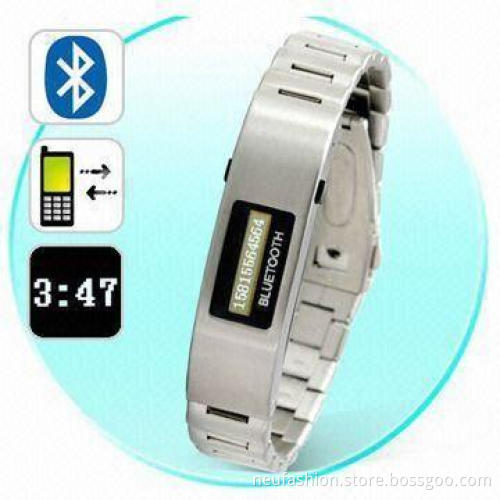 Bluetooth Bracelet with 100 Hours Standby Time, Applicable for Various Mobile Phone Brands